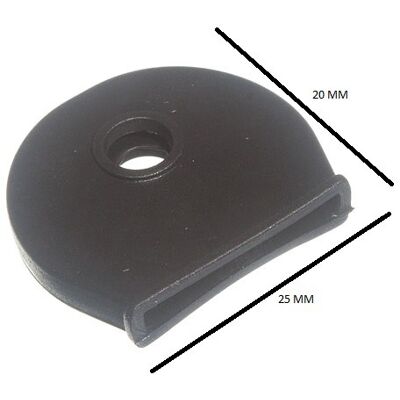 Onestopdiy Clé Capuchon Identification Couverture Noir Paquet De 20 - Publicité Onestopdiy Clé Capuchon Identification Couverture Noir Paquet De 20 - Publicité