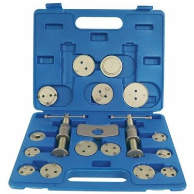 Kit D'Outils De Rétrogradation De Piston De Frein 18 Pièces 3835 Laser Neuf - Publicité Kit D'Outils De Rétrogradation De Piston De Frein 18 Pièces 3835 Laser Neuf - Publicité