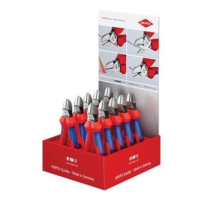 Knipex Coupe-Fils Diagonal Présentoir 10 Pièces 160mm Long 00 18 01 V06 - Publicité Knipex Coupe-Fils Diagonal Présentoir 10 Pièces 160mm Long 00 18 01 V06 - Publicité