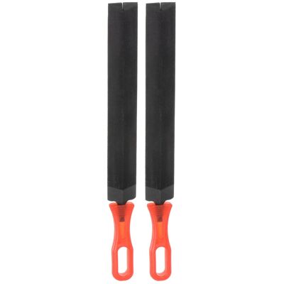 Uxcell 2pcs Conique Fichiers T12 Roulement 285x30mm Long Coupe Main Râpe Lime Poignée - Publicité Uxcell 2pcs Conique Fichiers T12 Roulement 285x30mm Long Coupe Main Râpe Lime Poignée - Publicité