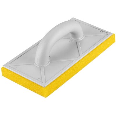 Grupa Topex Flotteur De 25 Mm Avec Éponge Fine, 280 X 140 Mm, Poignée En Plastique - Publicité Grupa Topex Flotteur De 25 Mm Avec Éponge Fine, 280 X 140 Mm, Poignée En Plastique - Publicité