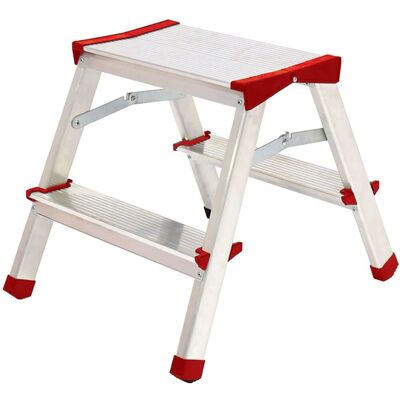Non Applicabile Tabouret Échelle Aluminium Step Up Tiptap2 2 Marches 125kg Double Montée - Publicité Non Applicabile Tabouret Échelle Aluminium Step Up Tiptap2 2 Marches 125kg Double Montée - Publicité
