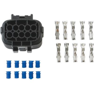Connect Amp Econoseal J Series 10 Pin Femelle Connecteur Kit 42pc 37543 - Publicité Connect Amp Econoseal J Series 10 Pin Femelle Connecteur Kit 42pc 37543 - Publicité