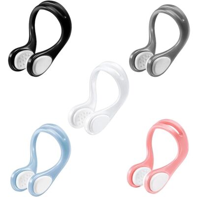 Ensemble De 5 Pinces-Nez De Natation Professionnelles Pour L'Entraînement: 6042 - Publicité Ensemble De 5 Pinces-Nez De Natation Professionnelles Pour L'Entraînement: 6042 - Publicité