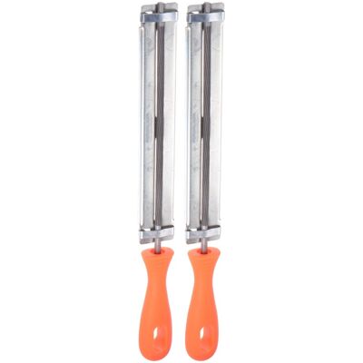 Uxcell 2pcs Tronçonneuse Fichier Guide, 7/32\" (5.5mm) Rond Râpe Double Coupe - Publicité Uxcell 2pcs Tronçonneuse Fichier Guide, 7/32\" (5.5mm) Rond Râpe Double Coupe - Publicité