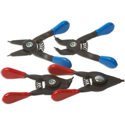 Laser Tools - 3395 - Mini Pinces Circlip - 4pc - Pliers Set - Publicité Laser Tools - 3395 - Mini Pinces Circlip - 4pc - Pliers Set - Publicité