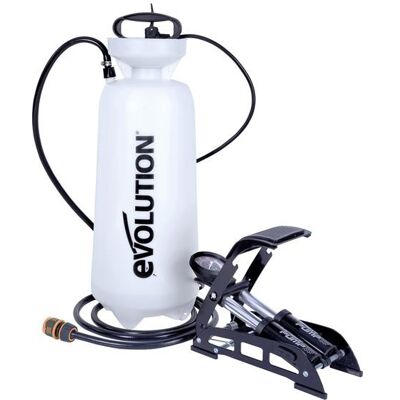 Evolution Récipient d'eau sous pression avec pompe à pied - 15 L - Récipient pour suppression de poussière - Publicité Evolution Récipient d'eau sous pression avec pompe à pied - 15 L - Récipient pour suppression de poussière - Publicité