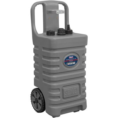 Tank De Distribution Mobile Sealey - Gris 55 Litre Dt55g - Publicité Tank De Distribution Mobile Sealey - Gris 55 Litre Dt55g - Publicité