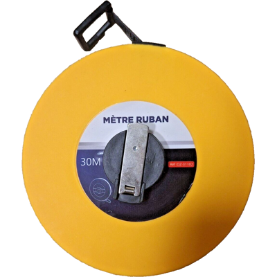 Mesure Longue Avec Ruban Fibre De Verre Mètre Ruban De 30m X 12,7mm Antichoc - Publicité Mesure Longue Avec Ruban Fibre De Verre Mètre Ruban De 30m X 12,7mm Antichoc - Publicité
