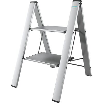 Non Applicabile Escabello Tabouret À 2 Marches En Aluminium Mod. Leonardo 2 Colombo - Publicité Non Applicabile Escabello Tabouret À 2 Marches En Aluminium Mod. Leonardo 2 Colombo - Publicité