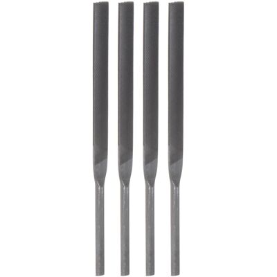 Uxcell 4pcs Pneumatique Plat Fichiers 5 X 85mm Trempé Roulement Middle Coupe Affûtage - Publicité Uxcell 4pcs Pneumatique Plat Fichiers 5 X 85mm Trempé Roulement Middle Coupe Affûtage - Publicité