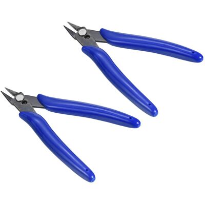 Uxcell 5 Pouce Fil Coupeur, 2 Set Chasse Eau Coupeur Coupeurs Pincettes Diagonal Câble - Publicité Uxcell 5 Pouce Fil Coupeur, 2 Set Chasse Eau Coupeur Coupeurs Pincettes Diagonal Câble - Publicité