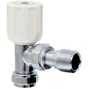 Pegler Terrier Robinet De Radiateur À Équerre 10mm X 1/2\" Chrome Blanc - 601026 - Publicité Pegler Terrier Robinet De Radiateur À Équerre 10mm X 1/2\" Chrome Blanc - 601026 - Publicité