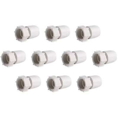 Hep2o Wavin Raccord Robinet Titan 15mm Hd26b/15w À Sertir Pour Tube 2 Pièces Lot De 10 - Publicité Hep2o Wavin Raccord Robinet Titan 15mm Hd26b/15w À Sertir Pour Tube 2 Pièces Lot De 10 - Publicité