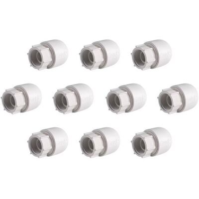 Hep2o Wavin Raccord Robinet Titan 22mm Hd26b/22w À Sertir Pour Tube 2 Pièces Lot De 10 - Publicité Hep2o Wavin Raccord Robinet Titan 22mm Hd26b/22w À Sertir Pour Tube 2 Pièces Lot De 10 - Publicité