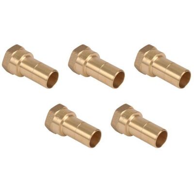 Hep2o Wavin Manchon Femelle Laiton 22mm He30/22w Pour Tube 0° 2 Pièces Lot De 5 - Publicité Hep2o Wavin Manchon Femelle Laiton 22mm He30/22w Pour Tube 0° 2 Pièces Lot De 5 - Publicité