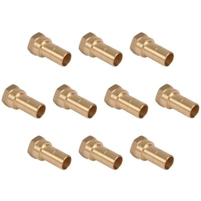 Hep2o Wavin Manchon Femelle Laiton 22mm He30/22w Pour Tube 0° 2 Pièces Lot De 10 - Publicité Hep2o Wavin Manchon Femelle Laiton 22mm He30/22w Pour Tube 0° 2 Pièces Lot De 10 - Publicité
