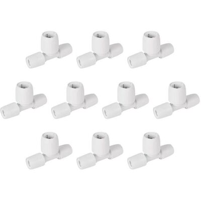 Hep2o Wavin Té Réduit Double Extrémité 15mm Hd18/15w Pour Tube 90° Lot De 10 - Publicité Hep2o Wavin Té Réduit Double Extrémité 15mm Hd18/15w Pour Tube 90° Lot De 10 - Publicité