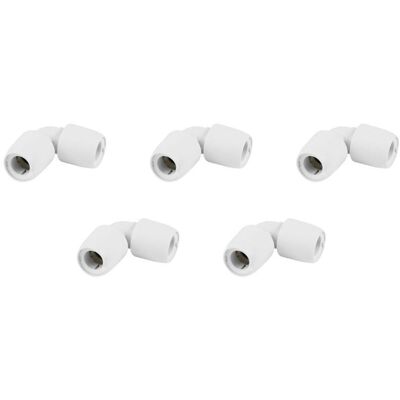 Hep2o Wavin Coude 90° 10mm Hd5/10w Pour Tube Polybutylène 23mm 3 Pièces Lot De 5 - Publicité Hep2o Wavin Coude 90° 10mm Hd5/10w Pour Tube Polybutylène 23mm 3 Pièces Lot De 5 - Publicité
