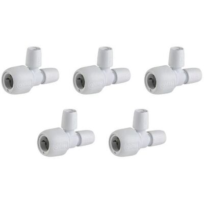 Hep2o Wavin Té Réduit Extrémité 22mm Hd14a/22w Pour Tube Polybutylène 90° Lot De 5 - Publicité Hep2o Wavin Té Réduit Extrémité 22mm Hd14a/22w Pour Tube Polybutylène 90° Lot De 5 - Publicité