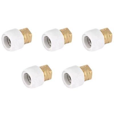 Hep2o Wavin Raccord Laiton 15mm Hx24/15w Pour Tube 29mm 0° 2 Pièces Lot De 5 - Publicité Hep2o Wavin Raccord Laiton 15mm Hx24/15w Pour Tube 29mm 0° 2 Pièces Lot De 5 - Publicité