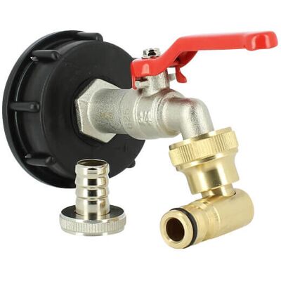 Multicuves Raccord Cuve S60x6 - Robinet Eco Laiton 15 Mm + Nez Articulé - Publicité Multicuves Raccord Cuve S60x6 - Robinet Eco Laiton 15 Mm + Nez Articulé - Publicité