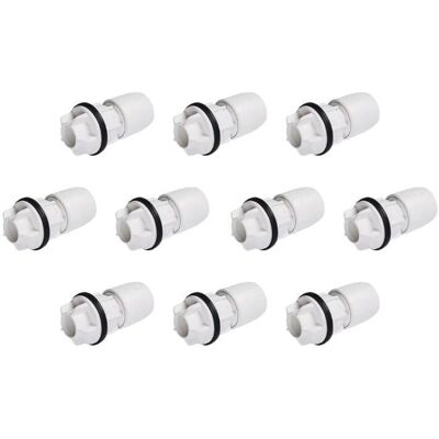 Hep2o Wavin Raccord Traversée De Cuve 15mm Hx20/15 Blanc Pour Tube 1 Pièce Lot De 10 - Publicité Hep2o Wavin Raccord Traversée De Cuve 15mm Hx20/15 Blanc Pour Tube 1 Pièce Lot De 10 - Publicité