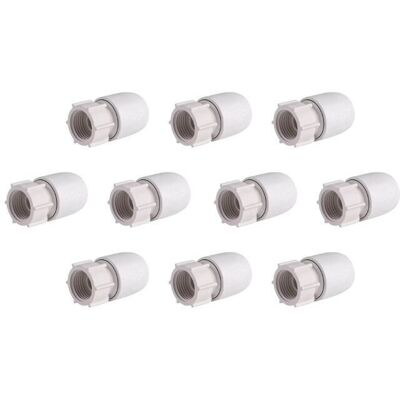 Hep2o Wavin Raccord Robinet Titan 15mm Hd26a/15w Pour Tube 0° 2 Pièces Lot De 10 - Publicité Hep2o Wavin Raccord Robinet Titan 15mm Hd26a/15w Pour Tube 0° 2 Pièces Lot De 10 - Publicité
