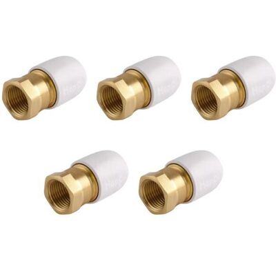 Hep2o Wavin Raccord Laiton 22mm Hx28/22w Pour Tube 40mm 0° 2 Pièces Lot De 5 - Publicité Hep2o Wavin Raccord Laiton 22mm Hx28/22w Pour Tube 40mm 0° 2 Pièces Lot De 5 - Publicité
