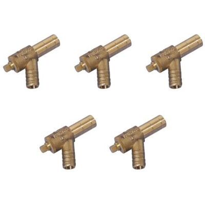 Wavin Robinet De Vidange 15mm Laiton Hep2o Hx32/15gy Lot De 5 - Publicité Wavin Robinet De Vidange 15mm Laiton Hep2o Hx32/15gy Lot De 5 - Publicité