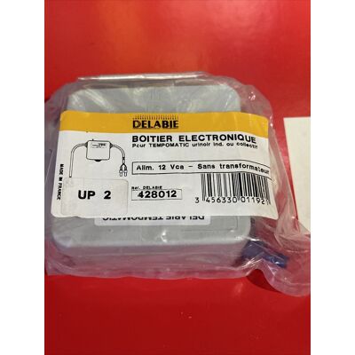 Delabie Commande Électronique 12v Sans Transformateur Pour Urinoir Tempomat 428012 - Publicité Delabie Commande Électronique 12v Sans Transformateur Pour Urinoir Tempomat 428012 - Publicité