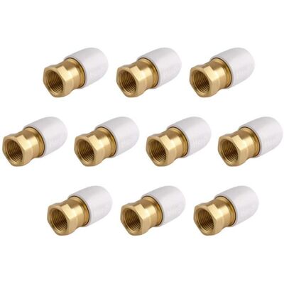 Hep2o Wavin Raccord Laiton 15mm Hx28/15w Pour Tube 29mm 0° 2 Pièces Lot De 10 - Publicité Hep2o Wavin Raccord Laiton 15mm Hx28/15w Pour Tube 29mm 0° 2 Pièces Lot De 10 - Publicité