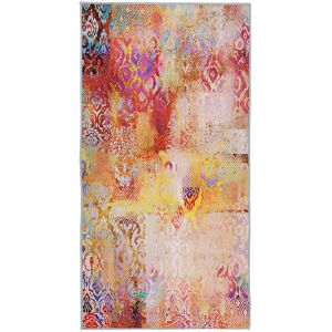 Beliani - Tapis - Isparta - 80 X 150 Cm, En Polyester, Multicolore - Publicité Beliani - Tapis - Isparta - 80 X 150 Cm, En Polyester, Multicolore - Publicité