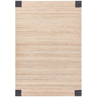 Beliani Tapis Rectangulaire Tissé En Jute 160 X 230 Cm Style Rustique Salon Chambre Beig - Publicité Beliani Tapis Rectangulaire Tissé En Jute 160 X 230 Cm Style Rustique Salon Chambre Beig - Publicité