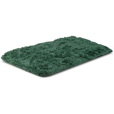 Sans Marque Dywan Shaggy Antyslip 80x120 Cm Grün - Publicité Sans Marque Dywan Shaggy Antyslip 80x120 Cm Grün - Publicité