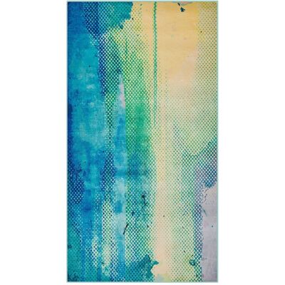 Tapis Moderne Abstrait Aquarelle Beliani - 80x150 cm - Publicité Tapis Moderne Abstrait Aquarelle Beliani - 80x150 cm - Publicité