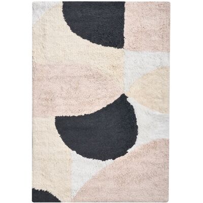 Beliani Tapis De Bain Moderne En Coton 60 X 90 Cm Rectangulaire Motif Géométrique Access - Publicité Beliani Tapis De Bain Moderne En Coton 60 X 90 Cm Rectangulaire Motif Géométrique Access - Publicité