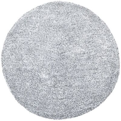 Tapis Rond Moderne Gris Melange Shaggy 140cm - Tapis - Publicité Tapis Rond Moderne Gris Melange Shaggy 140cm - Tapis - Publicité