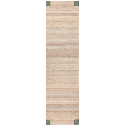 Beliani Tapis Rectangulaire Tissé En Jute 80 X 300 Cm Style Rustique Salon Chambre Beige - Publicité Beliani Tapis Rectangulaire Tissé En Jute 80 X 300 Cm Style Rustique Salon Chambre Beige - Publicité