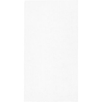 Beliani - Tapis Poil Long - Demre - 80 X 150 Cm, En Polyester Et Coton, Blanc - Publicité Beliani - Tapis Poil Long - Demre - 80 X 150 Cm, En Polyester Et Coton, Blanc - Publicité