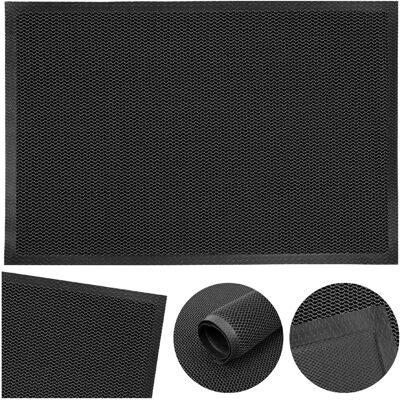 Sans Marque Tapis D'Entrée 80x120 Cm Gris Samaria - Publicité Sans Marque Tapis D'Entrée 80x120 Cm Gris Samaria - Publicité