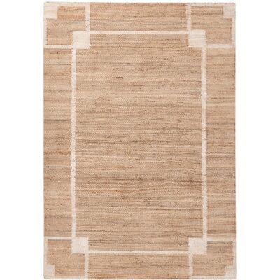 Beliani Tapis Rectangulaire Tissé Avec Motif 160 X 230 Cm Style Rustique Salon Chambre B - Publicité Beliani Tapis Rectangulaire Tissé Avec Motif 160 X 230 Cm Style Rustique Salon Chambre B - Publicité