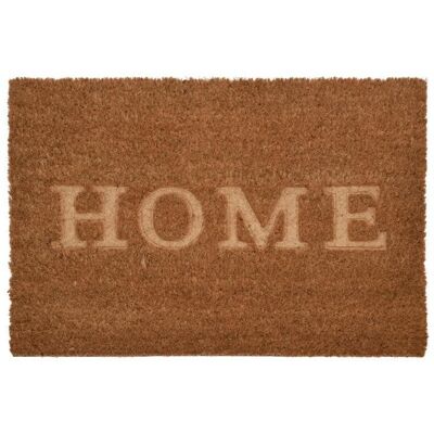 Sans Marque Paillasson En Noix De Coco 39x59cm, Marron Naturel - Publicité Sans Marque Paillasson En Noix De Coco 39x59cm, Marron Naturel - Publicité