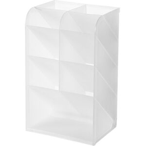 Sans Marque/générique Porte-Crayons De Bureau Transparent Multifonctionnel Organisateur De Maquillage - Publicité Sans Marque/générique Porte-Crayons De Bureau Transparent Multifonctionnel Organisateur De Maquillage - Publicité