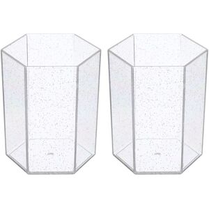 Uxcell Acrylique Porte 2lot Transparents Stockage Hexagone Bureau Bureau Organisateur - Publicité Uxcell Acrylique Porte 2lot Transparents Stockage Hexagone Bureau Bureau Organisateur - Publicité