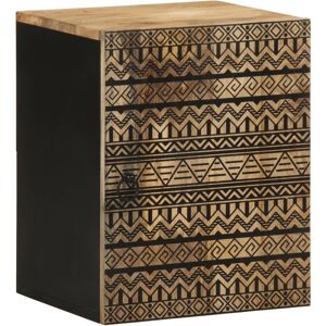 armoire suspendue pour salle de bain vidaXL Noir Bois de mangue - Meubles de rangement salle de bain - Publicité armoire suspendue pour salle de bain vidaXL Noir Bois de mangue - Meubles de rangement salle de bain - Publicité
