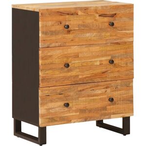 Buffet De Rangement Marron 60 X 33 X 75 Cm Vidaxl - Publicité Buffet De Rangement Marron 60 X 33 X 75 Cm Vidaxl - Publicité