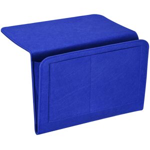 Uxcell 13\" Feutre Chevet Organisateur Lit Pendaison Caddie Canapé Pour Magazine Bleu - Publicité Uxcell 13\" Feutre Chevet Organisateur Lit Pendaison Caddie Canapé Pour Magazine Bleu - Publicité