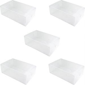 Mediawave Store 20 Pièces Organisateur De Boîte De Rangement Transparent Pour Économiser Espace - Publicité Mediawave Store 20 Pièces Organisateur De Boîte De Rangement Transparent Pour Économiser Espace - Publicité
