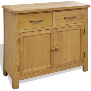 Chêne Buffet 90 X 33,5 X 83 Cm Console Meuble Mobilier De Rangement Vidaxl - Publicité Chêne Buffet 90 X 33,5 X 83 Cm Console Meuble Mobilier De Rangement Vidaxl - Publicité